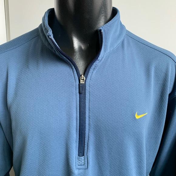 Nike Dri-FIT blue Men’s XL 1/2 zip pullover - Picture 2 of 7